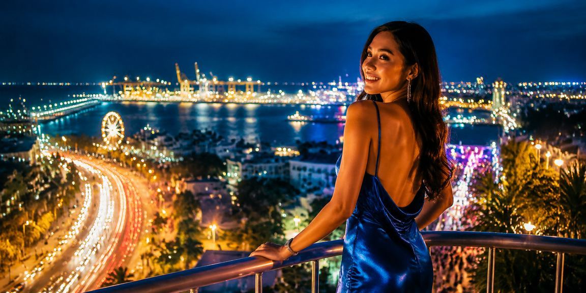 Người dùng Vũng Tàu đặt cược trực tuyến trong không gian neon về đêm
